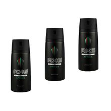 Axe Africa 3x150 ml Erkek Deodorant Sprey