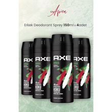 Axe Africa 4x150 ML Erkek Deodorant