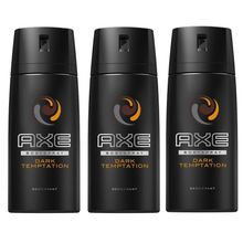 Axe Dark Temptation 150 ML 3'lü Erkek Sprey Deodorant