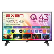 Axen AX43QMN540 43 inç 109 Ekran Full HD WebOS QLED TV