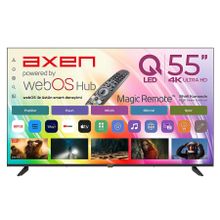 Axen AX55QUPRL-W02M 55 inç 139 Ekran 4K Ultra HD WebOS QLED TV
