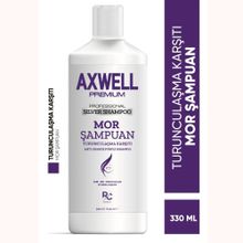 Axwell 330 ml Premium Professional Turunculaşma Karşıtı Mor Şampuan