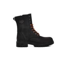Ayakmod 90006-9 Siyah Nubuk Hakiki Deri Unisex Bot