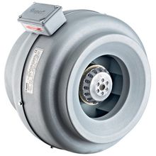 Ayas YKA-200B-2K-M 2550 D/D 220/230 V Monofaze Yuvarlak Kanal Tipi Radyal Fan