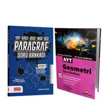 Aydın Ayt Geometri ve Akm Paragraf Soru Bankası Seti 2 Kitap