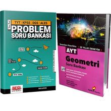 Aydın Ayt Geometri ve Akm Problemler Soru Bankası Seti 2 Kitap