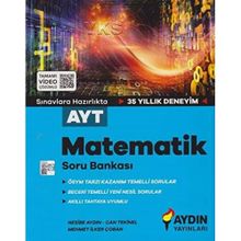 Aydın Yayınları 2021 AYT Matematik Tamamı Video Çözümlü Soru Bankası