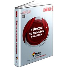 Aydın Yayınları Tyt Türkçe 10'lu Deneme
