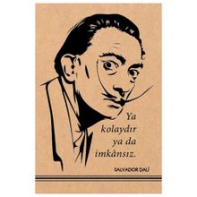 Aylak Adam Hobi 8681980581448 Salvador Dalí Kraft Defter