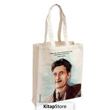Aylak Adam Hobi 8681980581707 George Orwell Kadın Günlük Bez Çanta