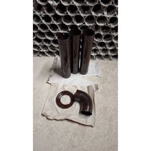 aymustek Emaye Soba Borusu (13 Cm ) Borusu 3 Lü Set