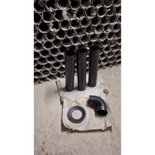 aymustek Mat Soba Borusu (13 Cm Ø ) Borusu 3 Lü Set