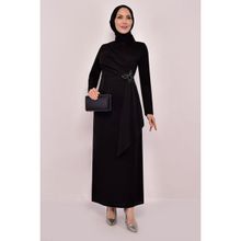 Ayşe Melek 2580 Siyah Abiye Kadın Elbise
