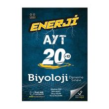 AYT Biyoloji Enerji 20 Deneme Palme Yayınları