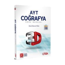 AYT Coğrafya 3D Soru Bankası Çözüm Yayınları