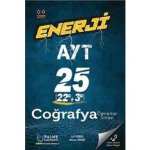 Ayt Coğrafya Enerji 25 Deneme Sınavı - Palme Yayınevi