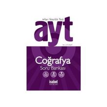 AYT Coğrafya Soru Bankası - İsabet Yayınları