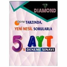 AYT DIAMOND 5 li Deneme Sınavı-Gür Yayınları