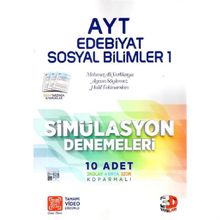 AYT Edebiyat Sosyal Bilimler 1 Simülasyon Denemeleri 3D Yayınları