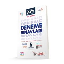 Ayt Eşit Ağırlık 5'li Deneme - Limit Yayınları