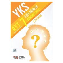 AYT Eşit Ağırlık 7 Deneme Sınavı Nitelik Yayınları