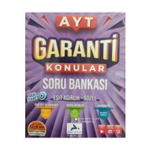 Ayt Eşit Ağırlık Sözel Garanti Konular Soru Bankası