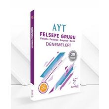 AYT Felsefe Grubu Denemeleri Kitabı - Karekök Yayınları