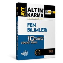 AYT Fen Bilimleri 10x40 Deneme Sınavı Altın Karma Yayınları