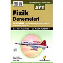 Ayt Fizik 30 Lu Denemeleri-Aydın Yayınları