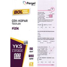 AYT Fizik Çek Kopar Testler-Pergel Yayınları