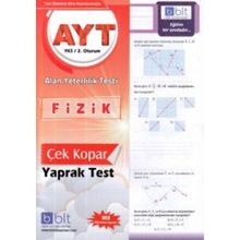AYT Fizik Çek Kopar Yaprak Test Kollektif Bulut Eğitim ve Kültür Yayınları