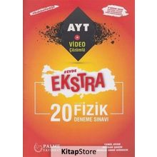 AYT Fizik Evde Ekstra 20 Deneme Sınavı Palme Yayıncılık