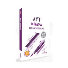 AYT Kimya 30 Çözümlü Deneme Karekök Yayınları