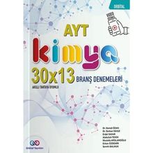 AYT Kimya 30 x 13 Branş Denemeleri - Orbital Yayınları
