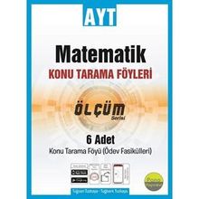 AYT Matematik Tarama Föyleri 6 Fasikül Pano Yayinevi
