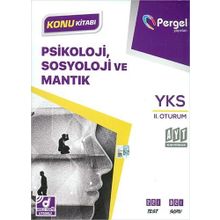 AYT Psikoloji Sosyoloji ve Mantık Konu Kitabı - Pergel Yayınları