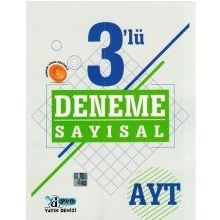 Ayt Sayısal 3'lü Pro Deneme-Yayın Denizi Yayınları