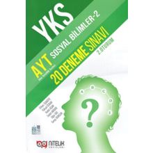 AYT Sosyal Bilimler 2 20li Deneme Sınavı Nitelik Yayınları