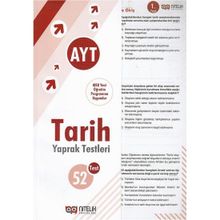 AYT Tarih Çek Kopart Yaprak Test Nitelik Yayınları