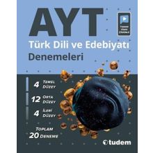 Ayt Türk Dili ve Edebiyatı Denemeleri - Tudem Yayınları