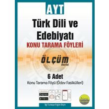 AYT Türk Dili ve Edebiyatı Konu Tarama Föyleri Ölçüm Serisi 6 Fasikül-Pano Yayınları