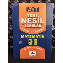 AYT Yeni Nesil Sorular Matematik Fasikül Deneme-Paraf Yayınları