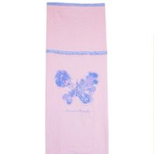 Aziz Bebe 011421 80x90 cm Pembe Bebek Battaniyesi