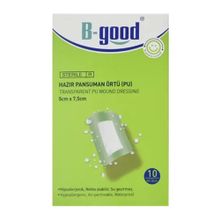 B-Good 5x7.5 cm 10 Adet Hazır Pansuman Yara Örtüsü