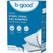 B-Good 7.5x7.5 cm 25'li Emici Gaz Kompres