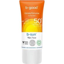 B-Good B-Sun SPF 50+ 50 ml Yüz Güneş Koruma Kremi