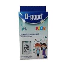 B-Good Kids 10 Adet Desenli Çocuk Maskesi