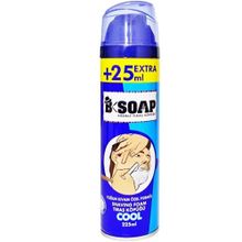 B-Soap Cool 225 ml Kremli Tıraş Köpüğü
