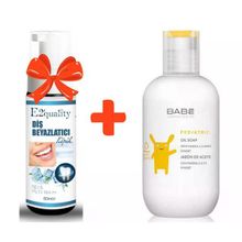 Babe Pediatrik Oil Soap 200 ml Atopik Çocuk Cildi İçin Duş Yağı+E2'Quality E2'quality Diş Beyazlatıcı Köpük