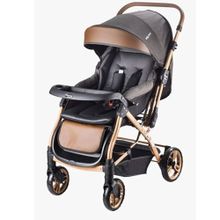 Baby Care BC65 Gold Siyah Capron Çift Yönlü Bebek Arabası